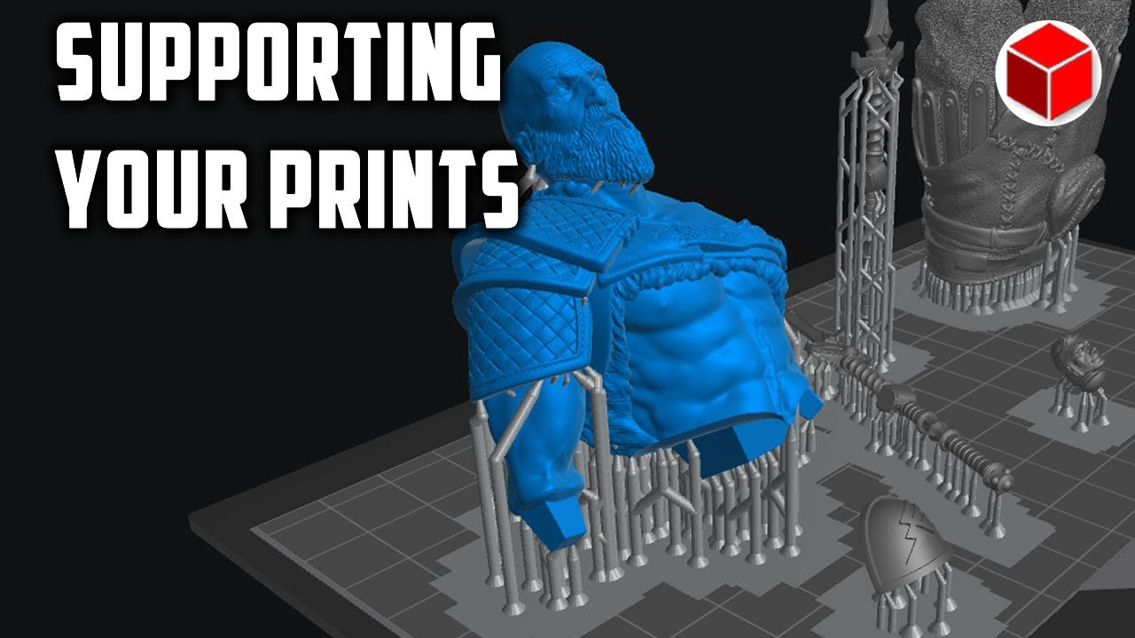 How To Add Supports to Resin STL Files for Beginners