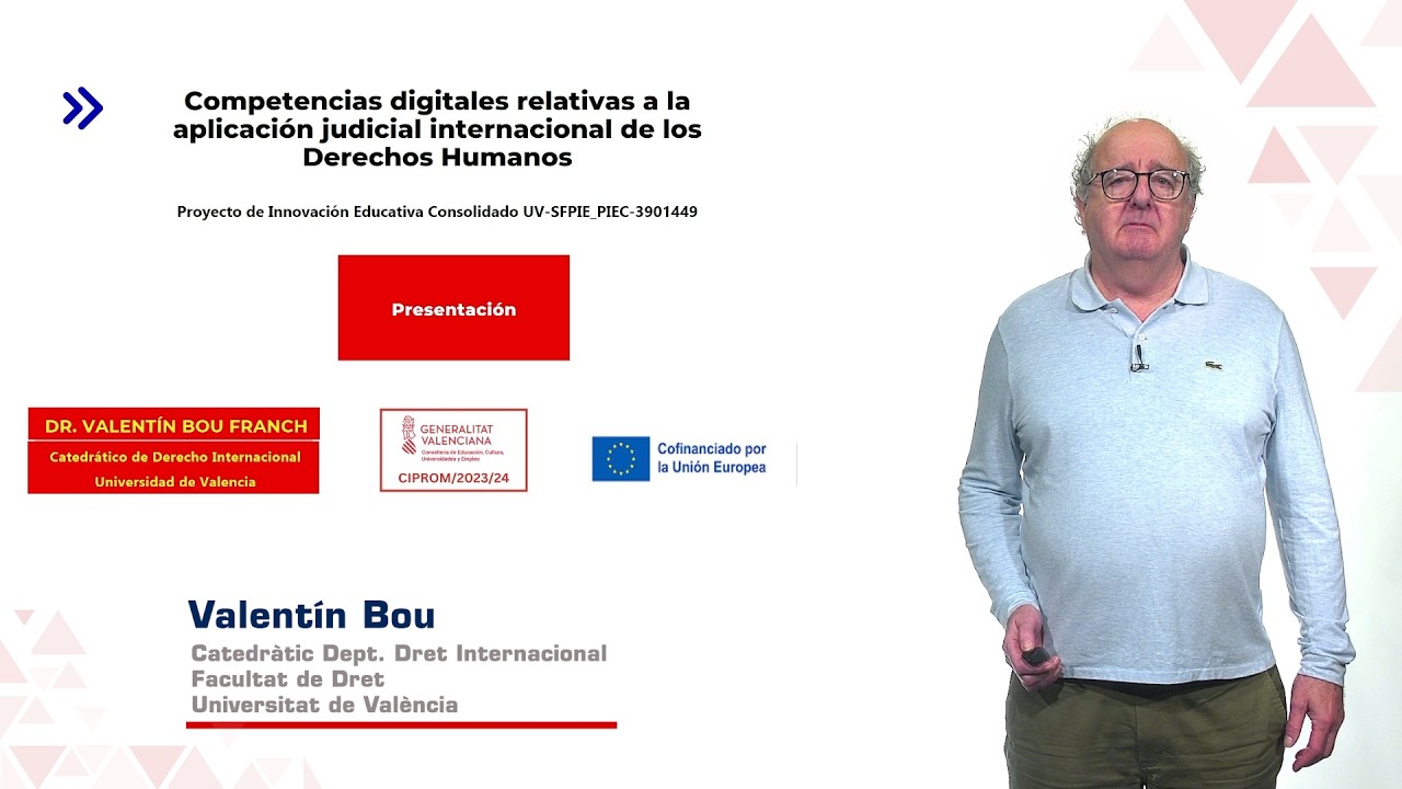 “Competencias digitales relativas a la aplicación judicial internacional de los derechos humanos