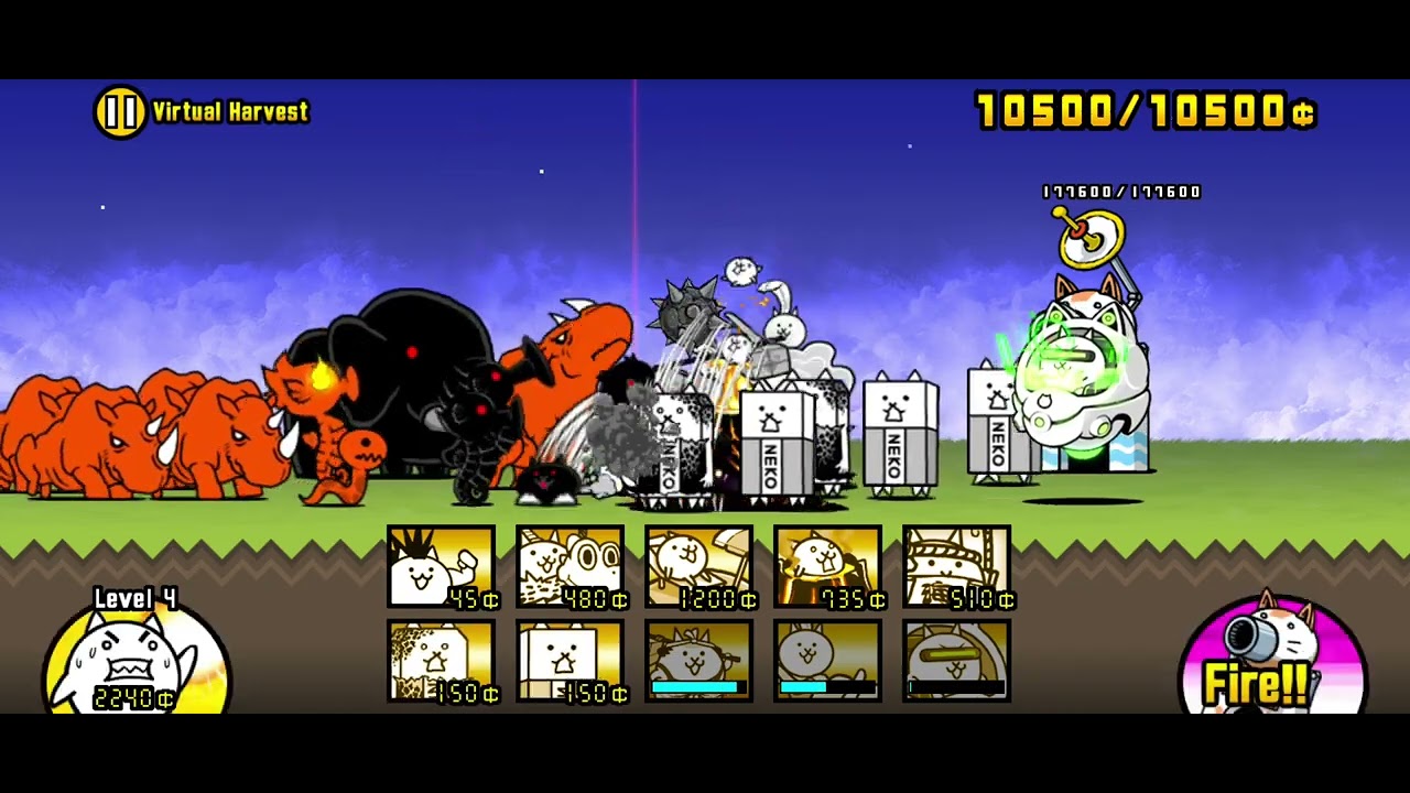 Villa Singularidad: Cosecha Virtual | Singularityville: Virtual Harvest (The Battle Cats).