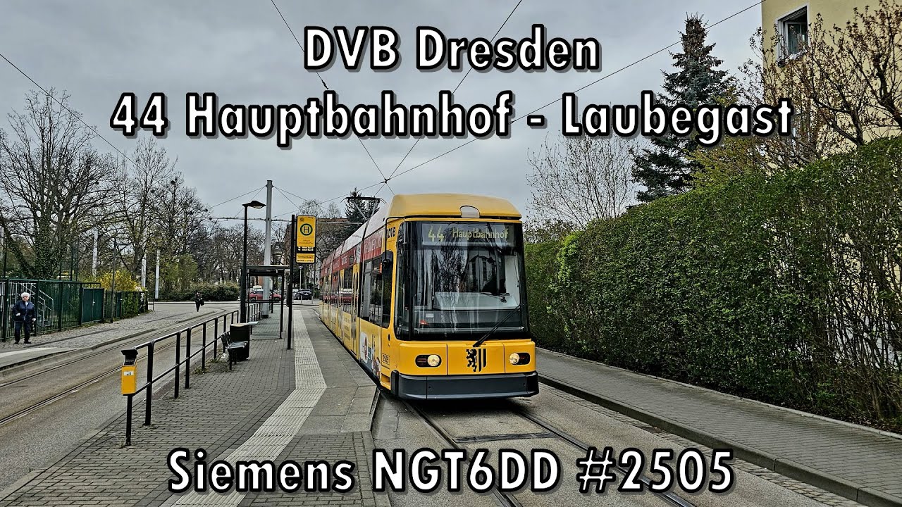 DVB Dresden - Linie 44, Siemens NGT6DD #2505