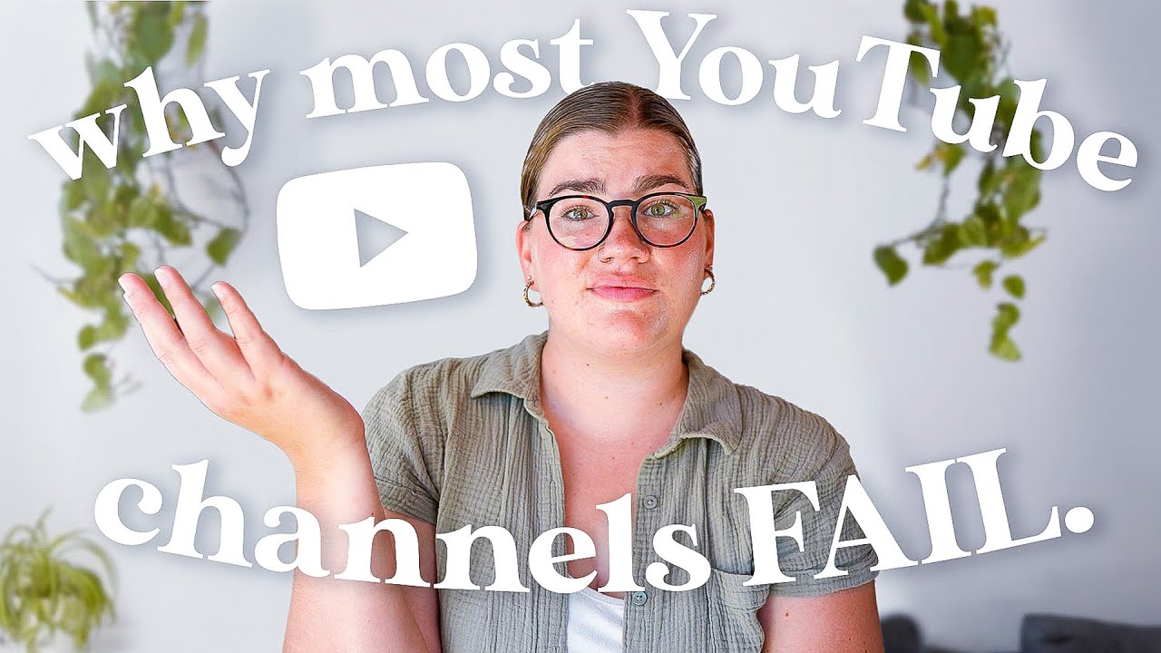 90% каналов на YouTube терпят неудачу. Вот почему.
