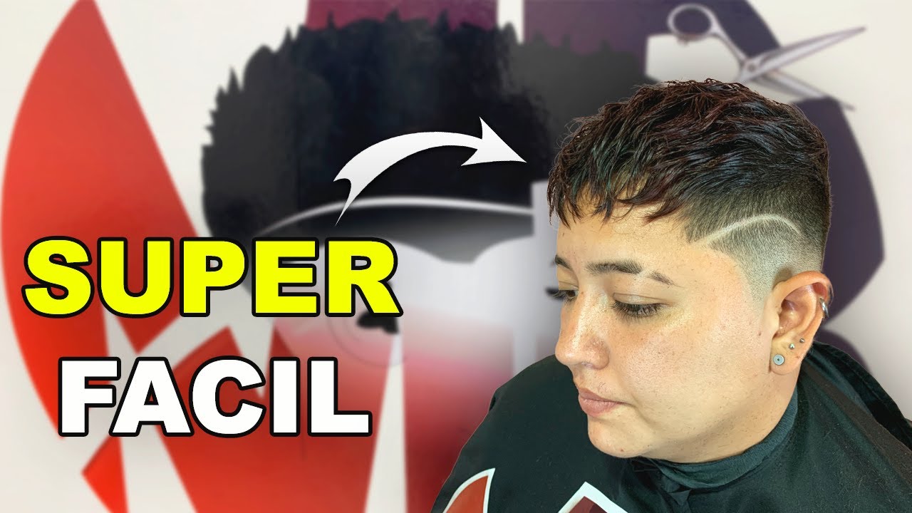 FRENCH CROP PASO A PASO ✅ ( COMO CORTAR CON TIJERA SUPER FACIL Y COMO HACER UN FADE CON LINEA 🤯