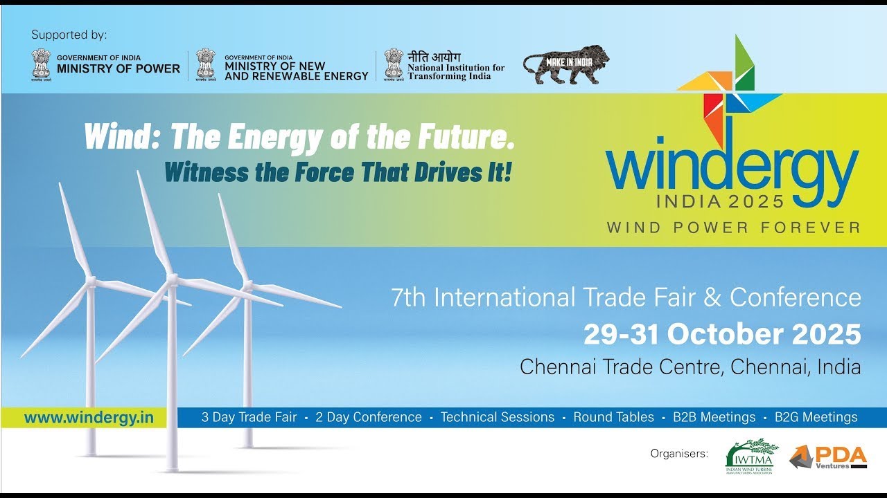 Inauguration - 7th Edition of International Trade Fair & Conference - WINDERGY INDIA 2025