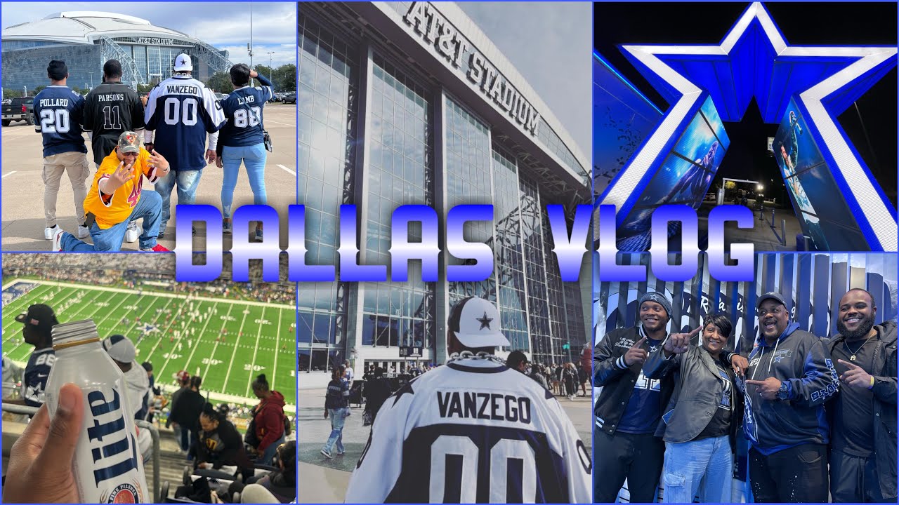 First time at AT&T Stadium! | Dallas Thanksgiving Vlog