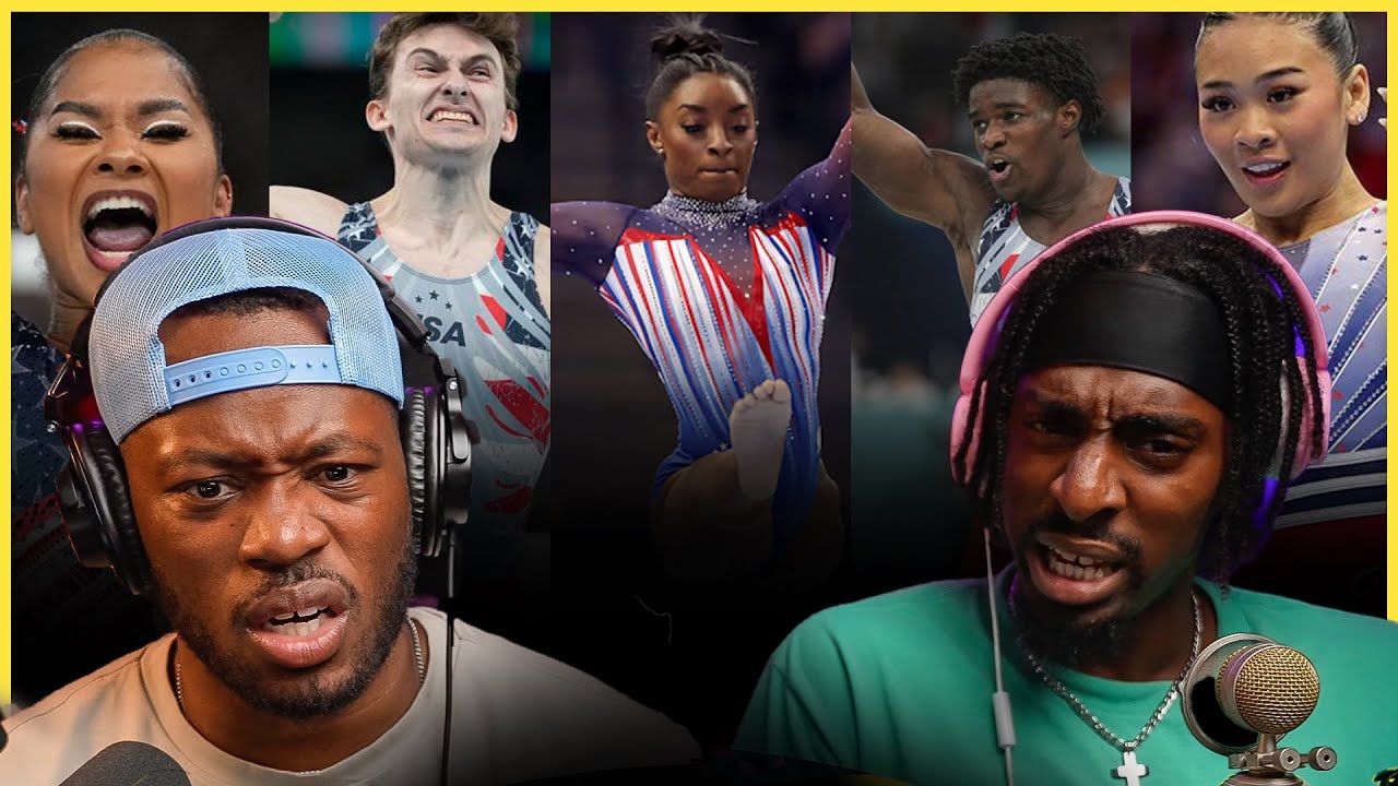 REACTING TO OLYMPIC GYMNASTICS!!! | 