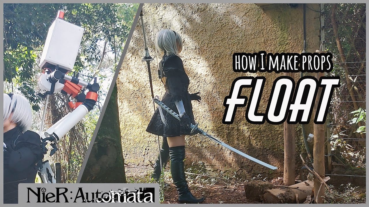 How to Make Your Cosplay Accessories Float | Nier Automata Cosplay Tutorial
