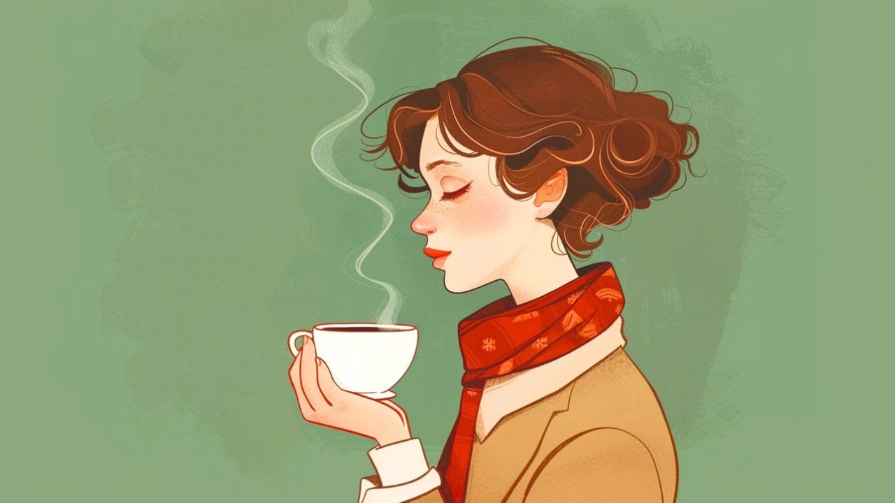 Jazz Cafe Music ☕Cozy Winter Evening Jazz for Relaxing & Unwinding --60min