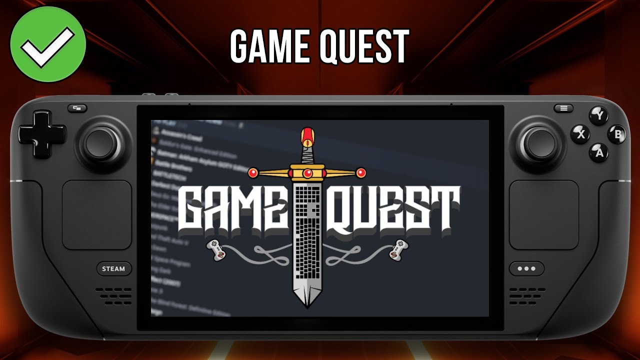 Game Quest: The Backlog Battler - Steam Deck - Performance Test
