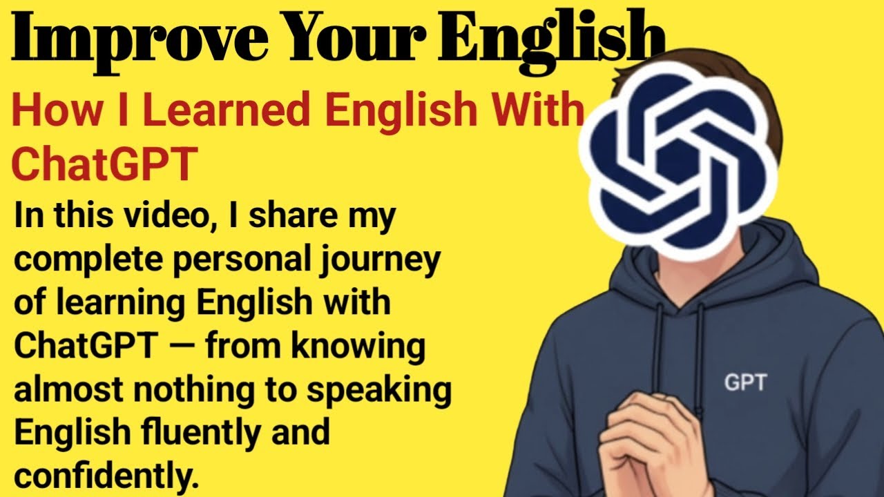 How I Learned English with ChatGPT | From Beginner to Fluent #chatgpt #englishfluency #learnenglish
