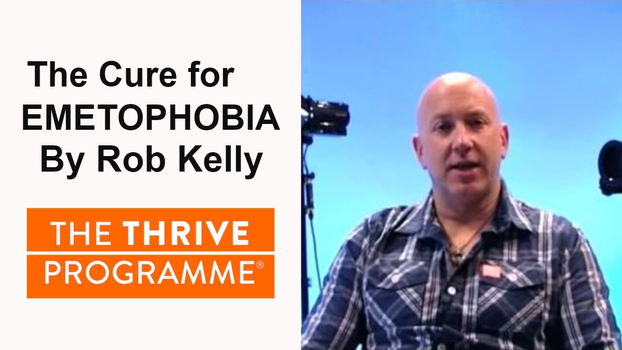 The cure for emetophobia (huge fear of being sick/vomiting) by Rob Kelly emetophobia.co.uk