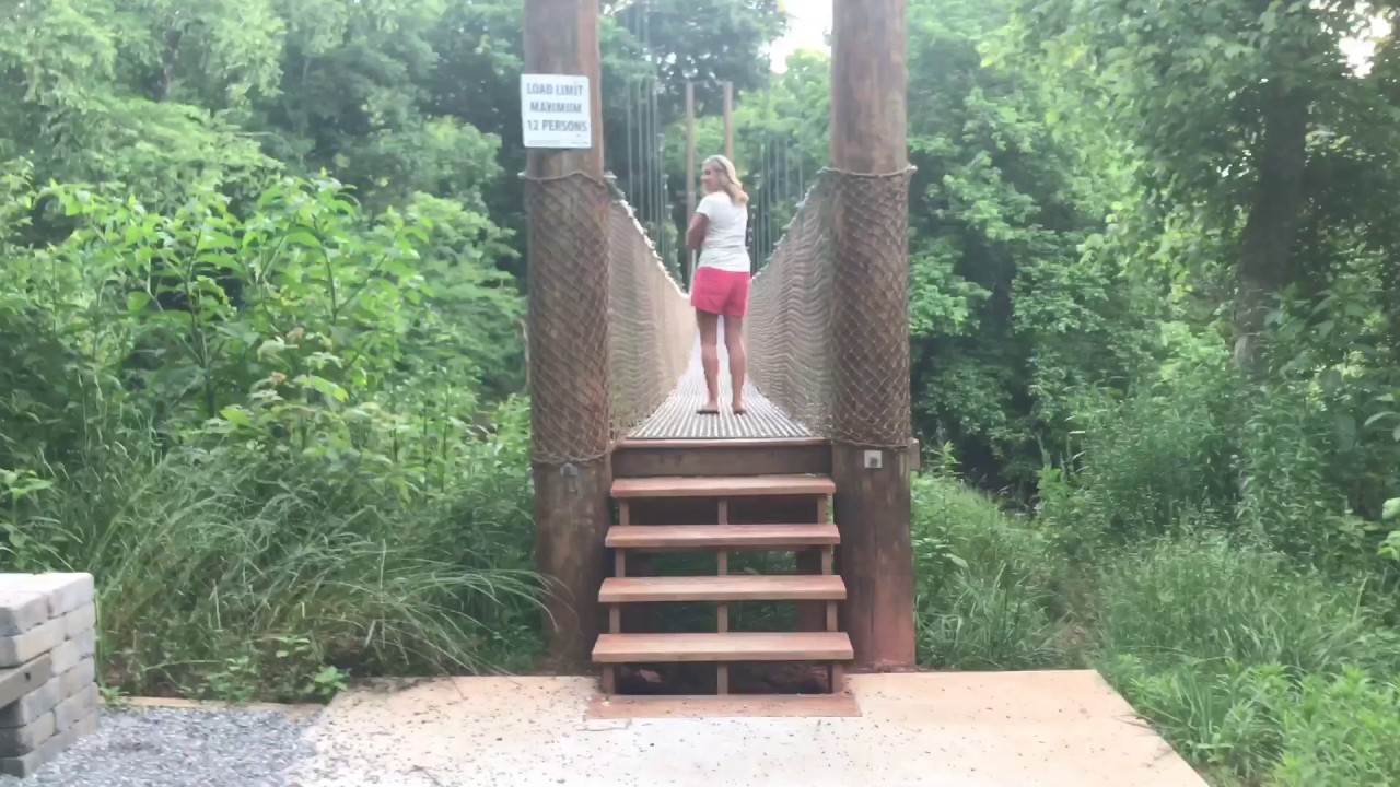 Broad River Swinging Bridge - Shelby NC