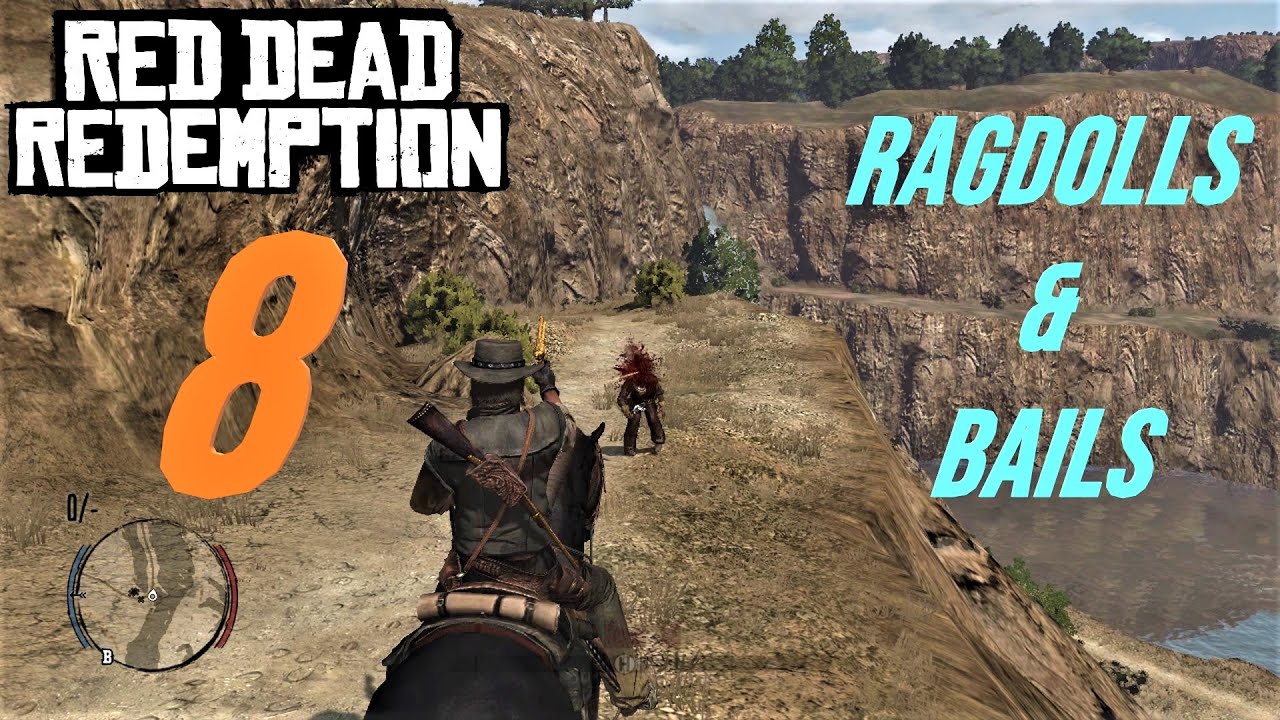 Red Dead Redemption - Ragdolls & Bails 8 ( Euphoria Showcase )