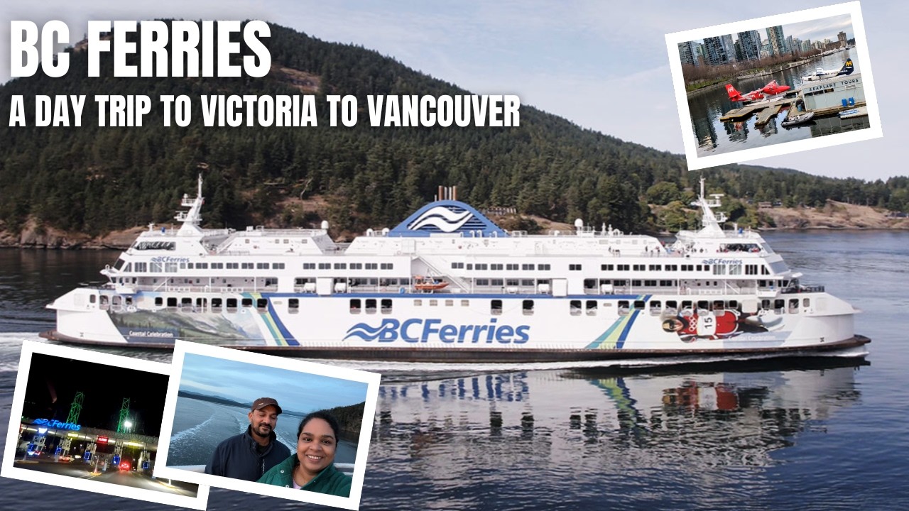 வாங்க, Victoriaவில் இருந்து Vancouverக்கு மிகப்பெரிய BC Ferryல்ல போகலாம்BC Ferries #canadatamilvlog