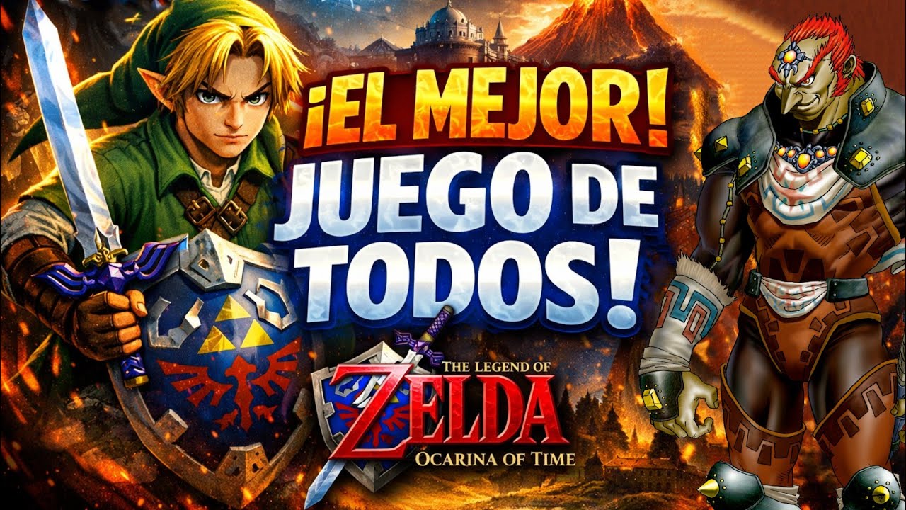 THE LEGEND OF ZELDA OCARINA OF TIME 🔥🔥¿POR QUE SIGUE SIENDO EL MEJOR JUEGO DE LA HISTORIA?🚨🚨🚨