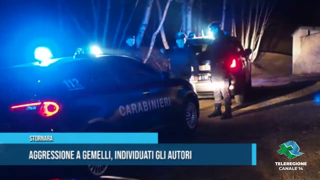 STORNARA Aggressione a gemelli, individuati gli autori TG Teleregione 15 03 2022