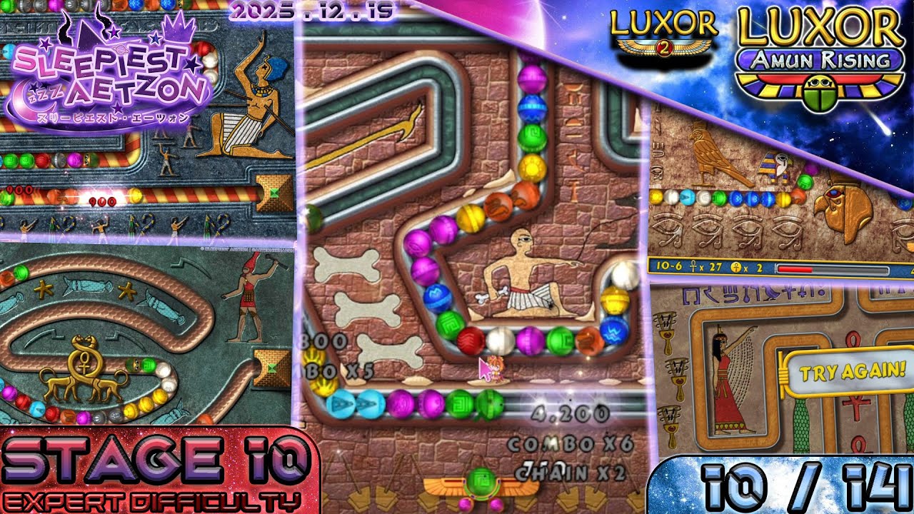 Luxor Amun Rising Port [ Luxor 1.5+ ] - Stage 10 - A Foreboding Omen | Expert