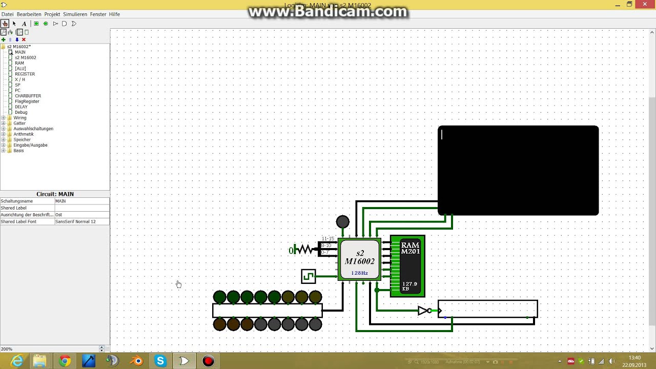 16 Bit Logisim CPU