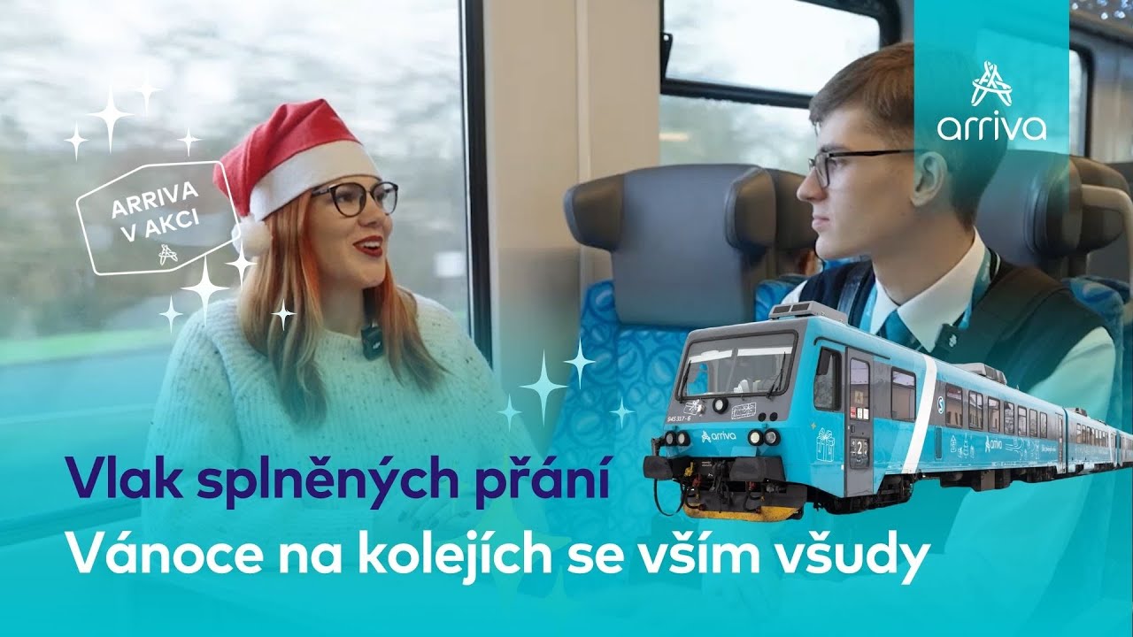 ARRIVA V AKCI I Vánoce na kolejích se vším všudy!