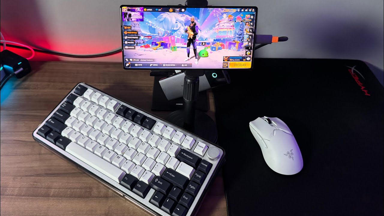 COMO INICIAR NO MOBILADOR DA FORMA CERTA ! MEU NOVO SETUP + HANDCAM ! 