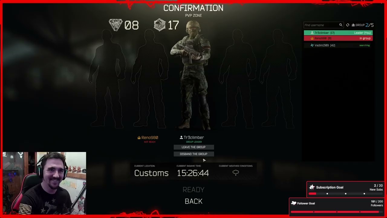 {Follow 4 Follow} Wailing and Waving Goodbye in Tarkov!!! with @oldred199 !!!  C (Part 15/19)