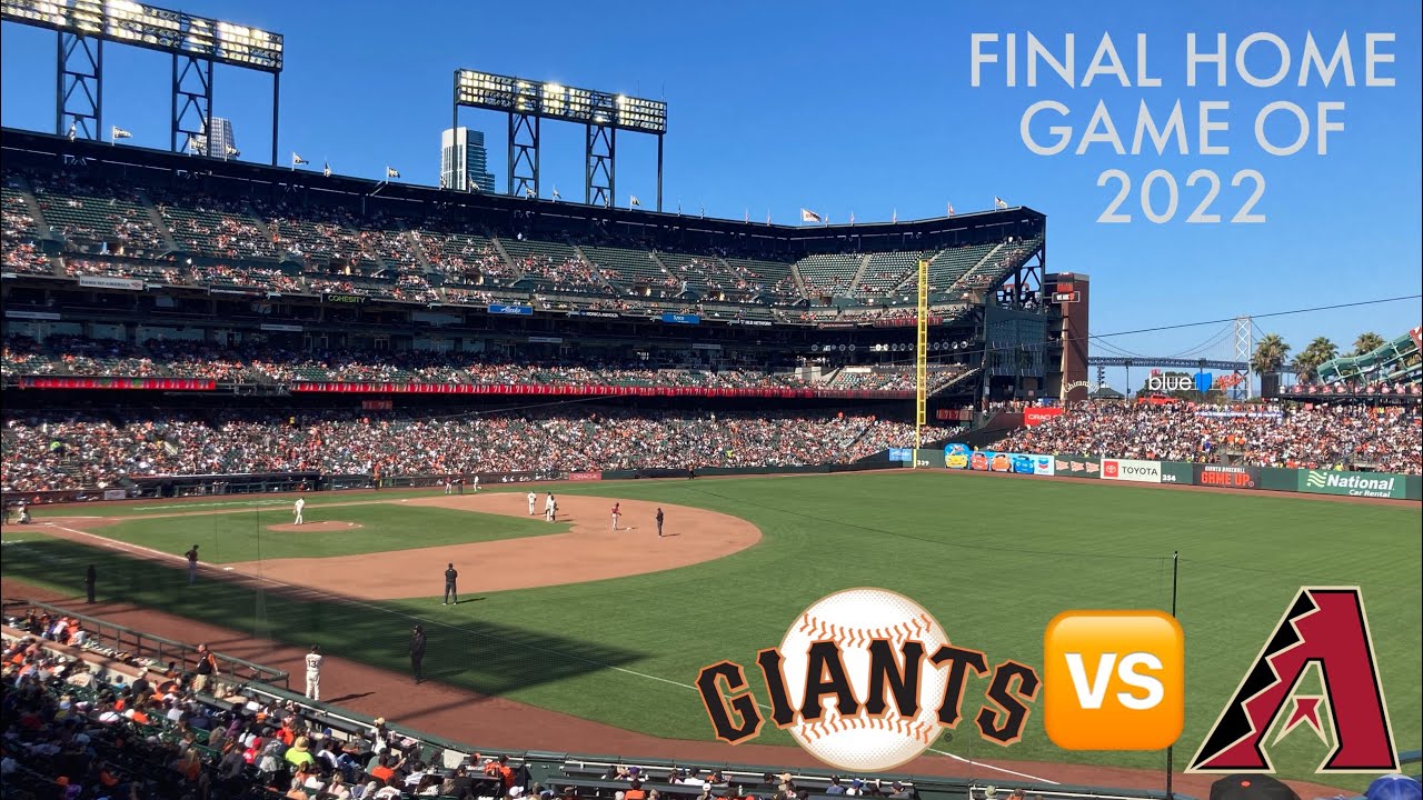 GAMEDAY VLOG | MLB | San Francisco Giants vs Arizona Diamondbacks | 10/2/2022