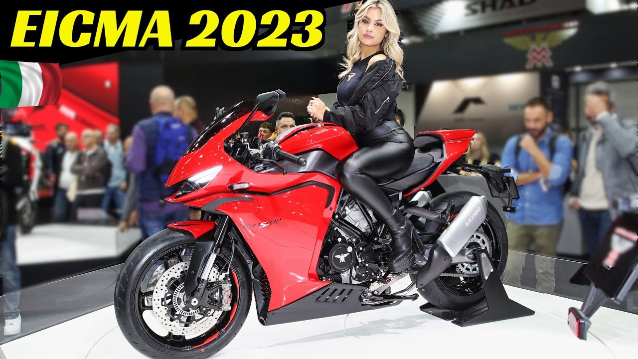 EICMA 2023 Milano - NEW 2024 Moto Morini Corsaro Sport V2 750 -Walkaround & Details