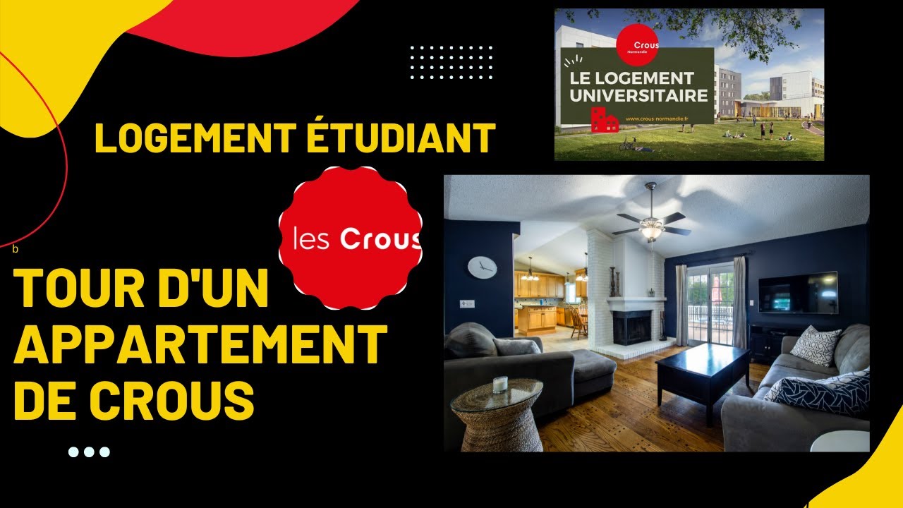 tour de mon logement CROUS de 18m^2