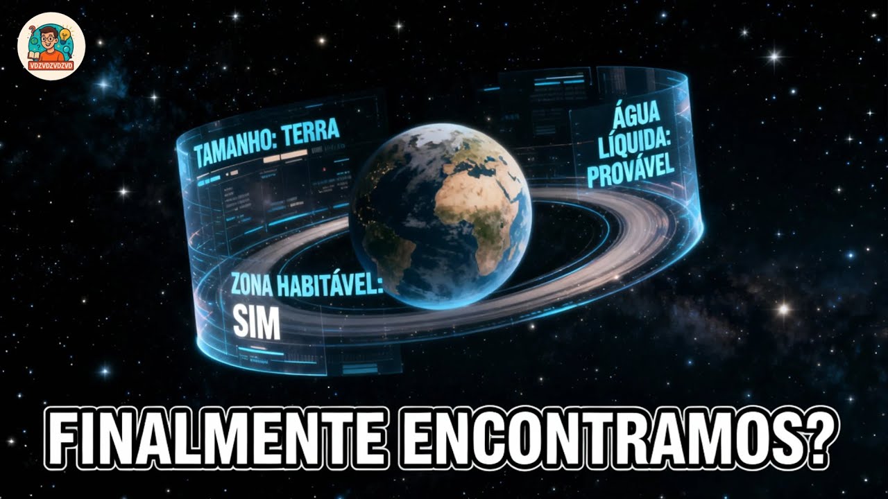 ACHAMOS UM GÊMEO DA TERRA? Novo Planeta HABITÁVEL a 146 Anos-Luz Acaba de Ser Descoberto! ✨