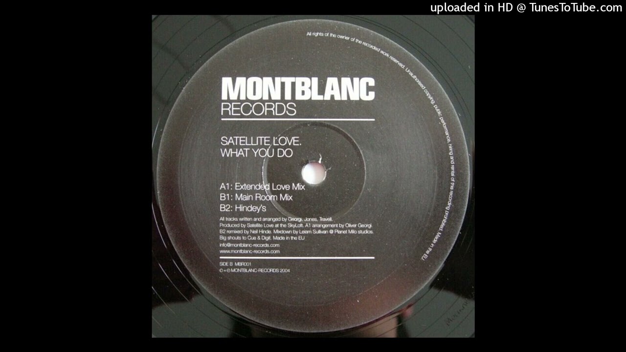 Satellite Love - What You Do (Main Room Mix)