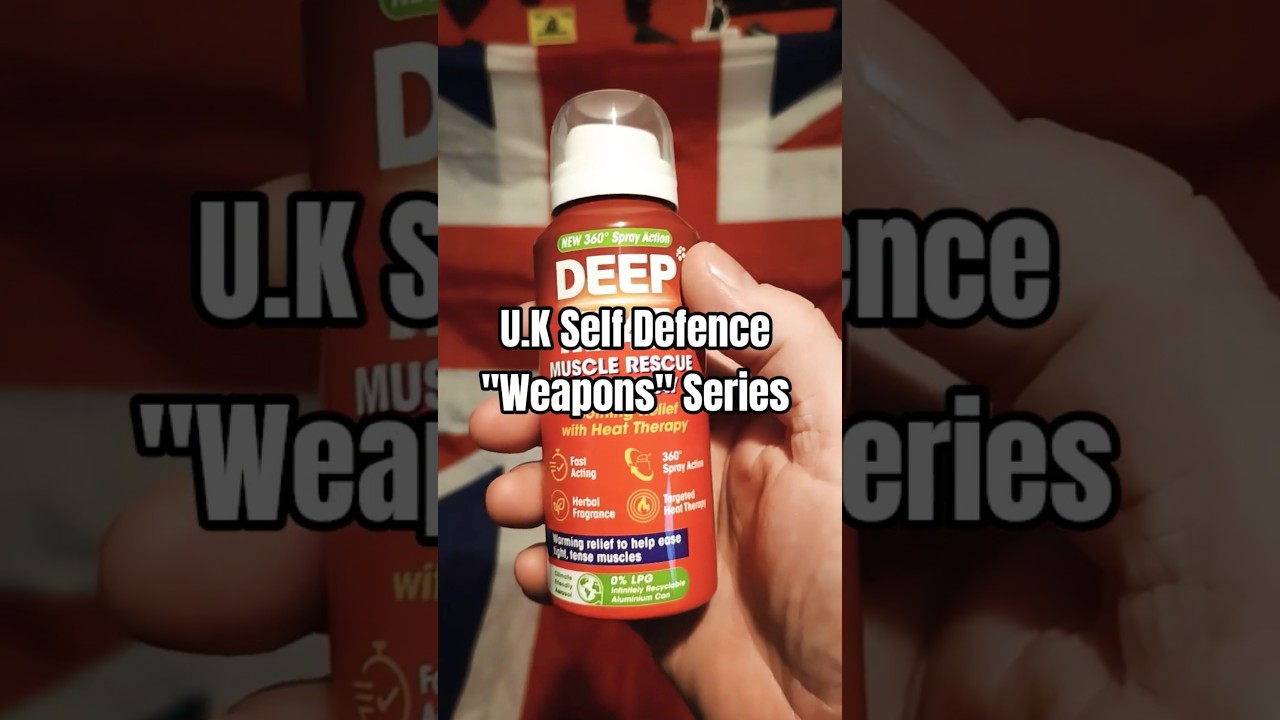 Samoobrona w Wielkiej Brytanii &ndash; Głęboki spray rozgrzewający #samoobrona #samoobrona #prawo_uk #s...