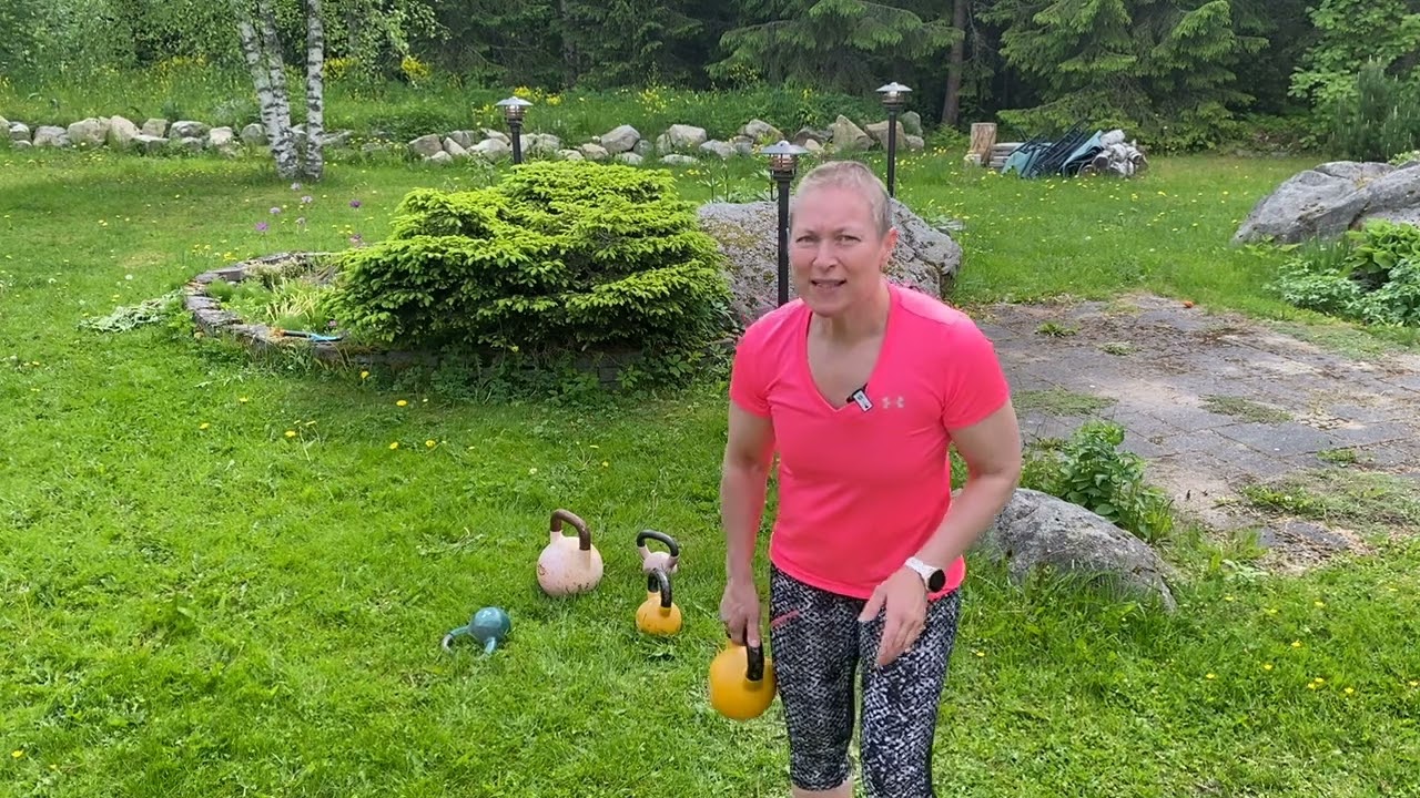 Voiko treenata kahvakuulalla jos on polvi tai selkä vaivoja
