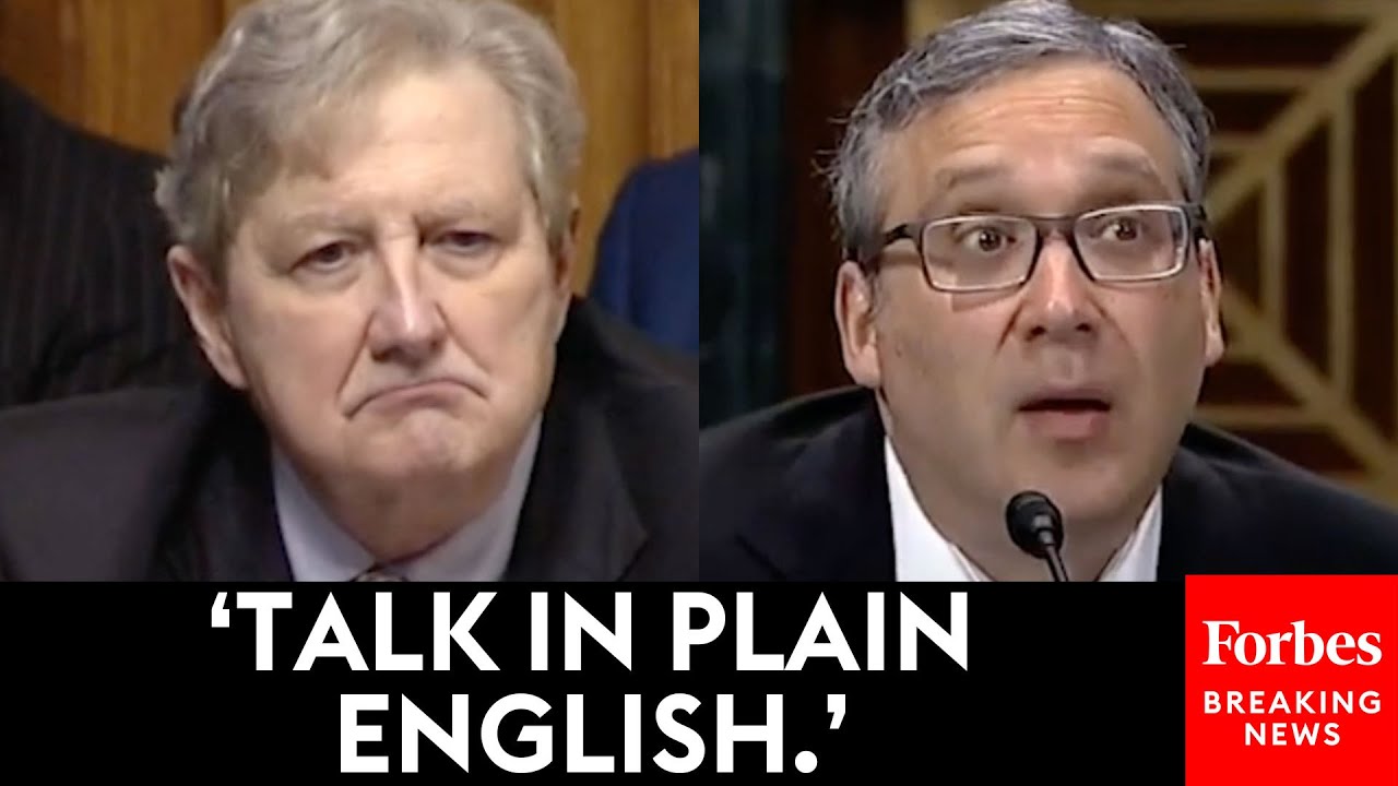 John Kennedy Asks AI Leaders Extremely Blunt Questions About Artificial Intelligence