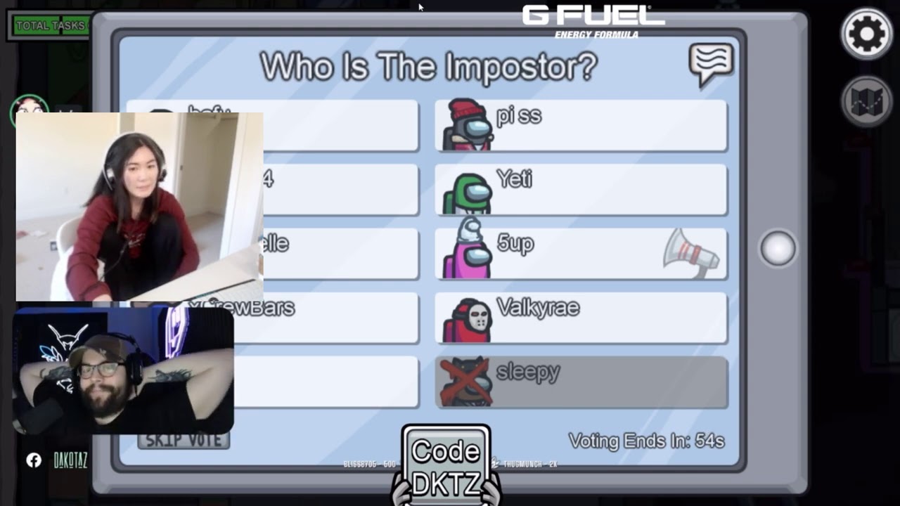 Among Us | Hafu is crew because she sounds depressed?