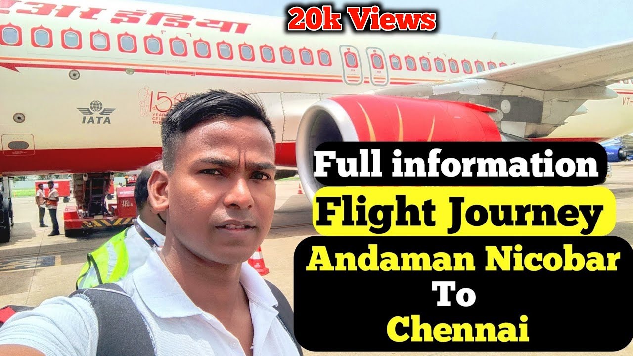 Port Blair to Chennai Airport by Flight journey| Andaman Nicobar Islands | Airindia | mksinghvlog