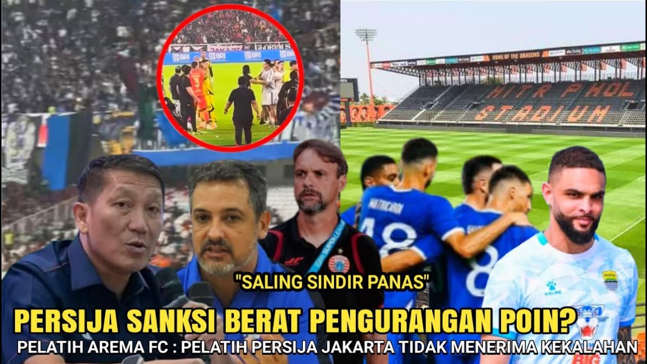 🔴LIVE PANAS! KOMDIS GERAM: PERSIJA DISANKSI BERAT! 🔥 Arema Sindir Souza & Komentar Kurzawa Persib