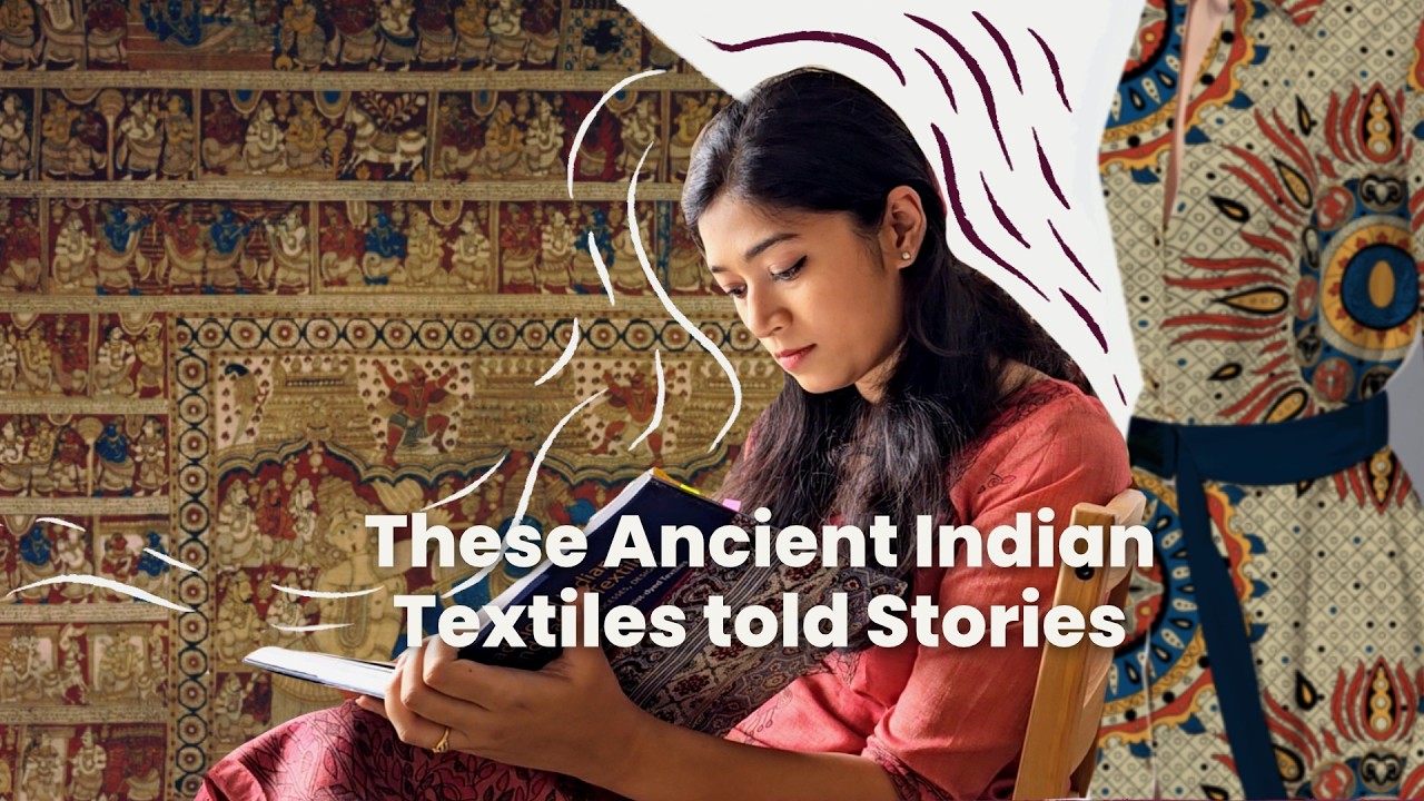 Ep1| Legacy of Kalamkari , the storytelling textile art of India + A designer’s take