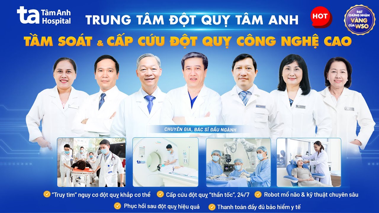 Giới thiệu Trung tâm Đột quỵ | Bệnh viện Đa khoa Tâm Anh