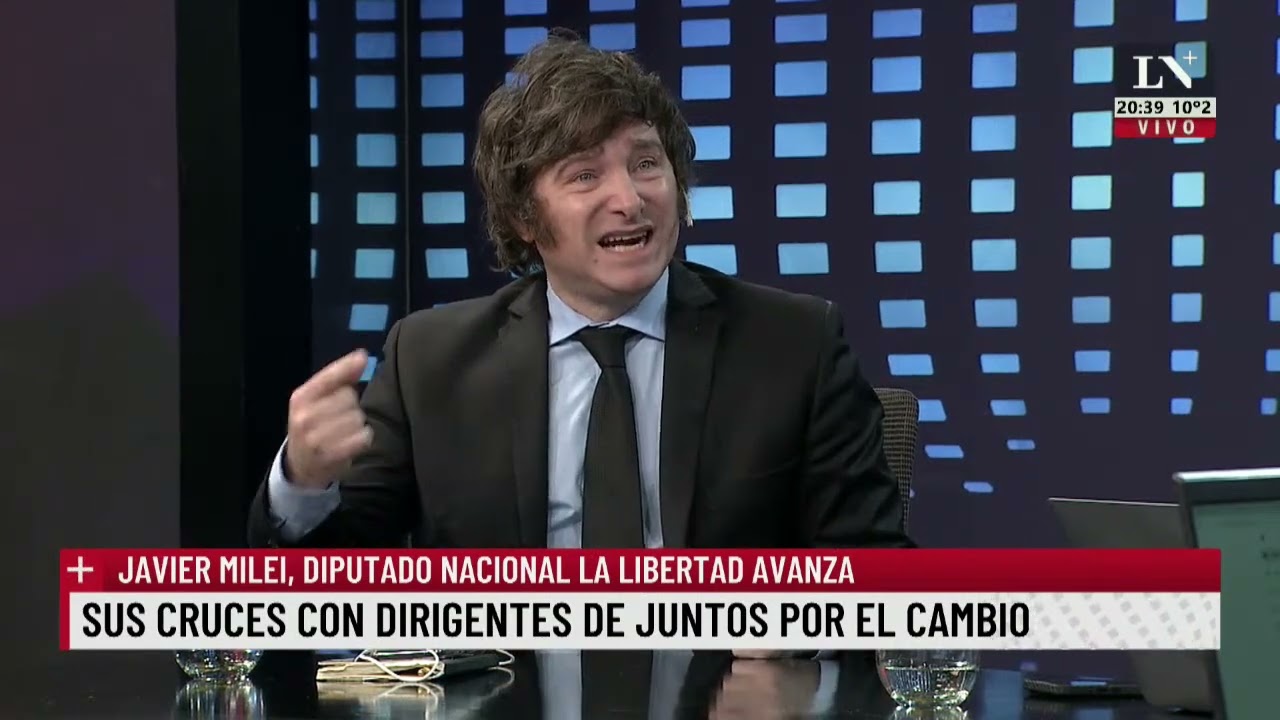 Javier Milei, diputado nacional: 