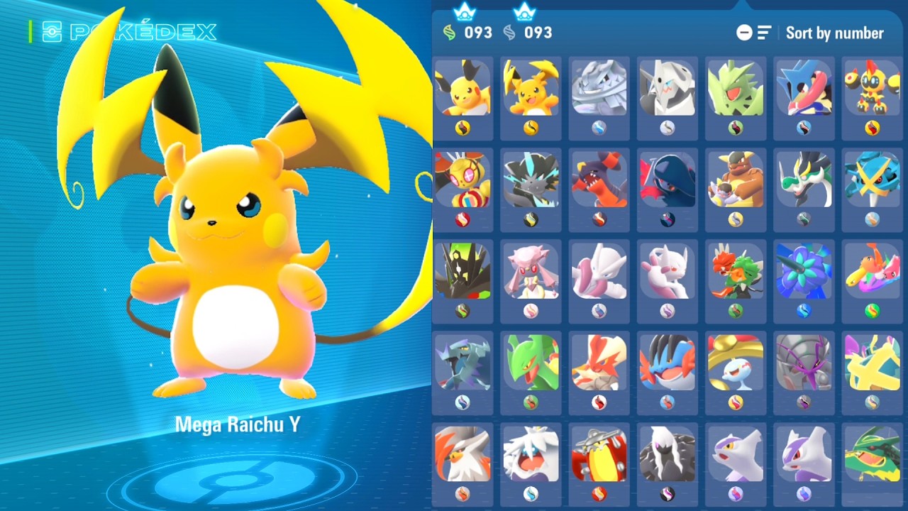 Pok&eacute;mon Legends Z-A - Full Mega Pok&eacute;dex Complete (DLC Included)