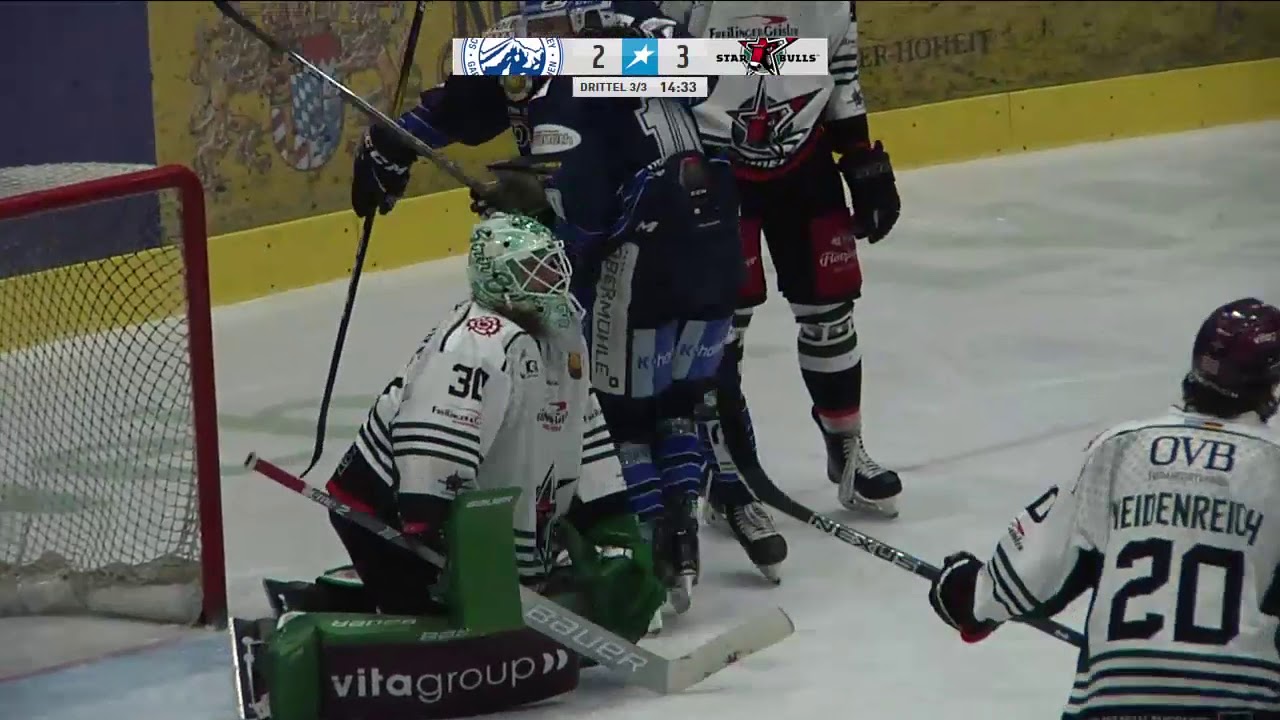 2.Spieltag: SC Riessersee - Starbulls Rosenheim