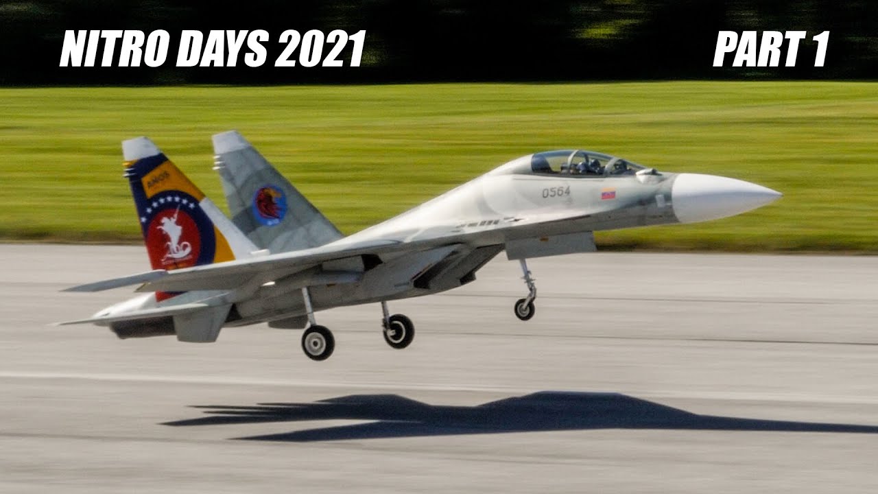 Nitro Days 2021 RC Jet Meeting | Best Moments Part 1 | Yak-130 & SU-30MKV