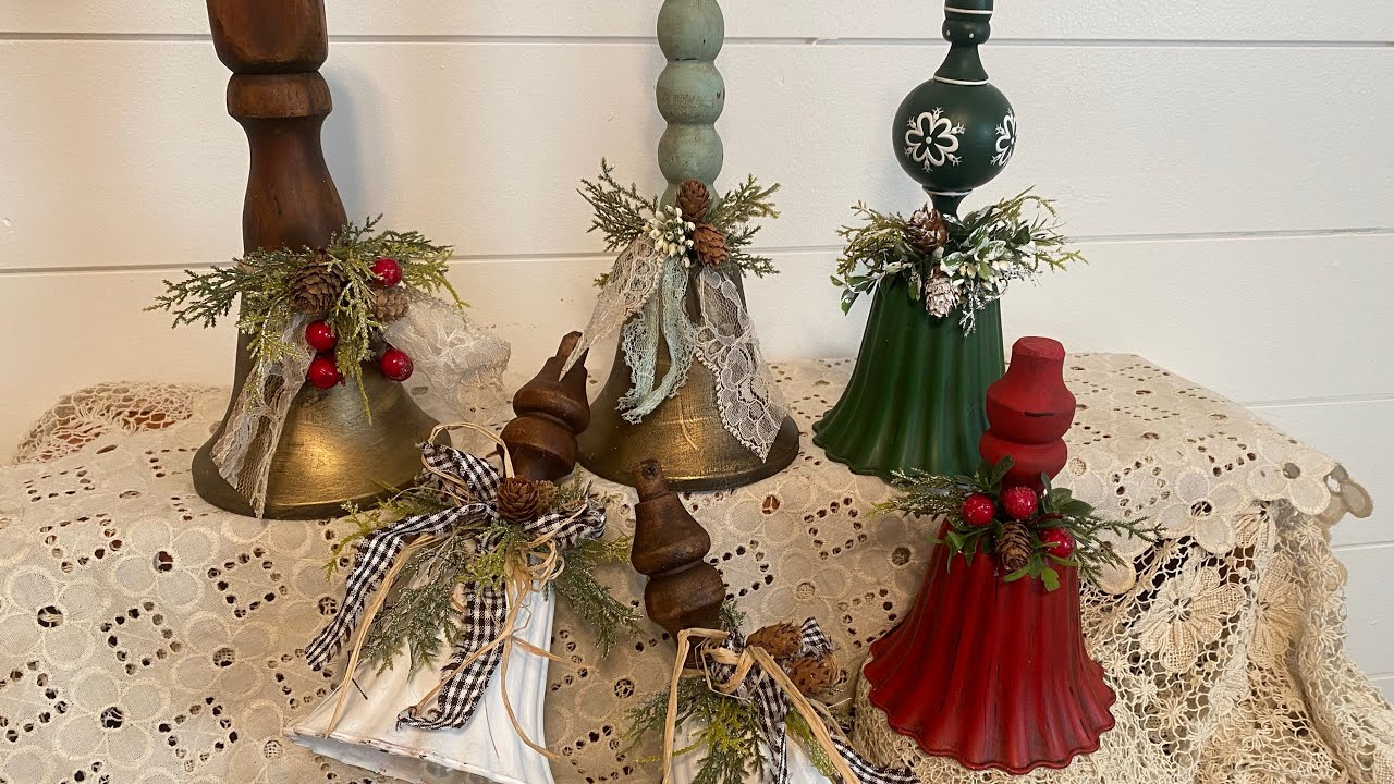 Dollar Tree Bell Makeovers