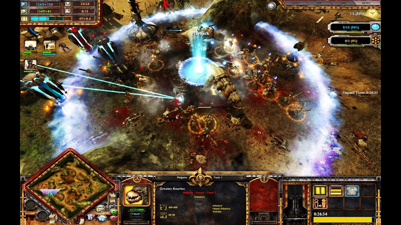 WH40K: DoW - Soulstorm [online] | (SBvT) Malgains vs. Malginas on Meeting of Minds