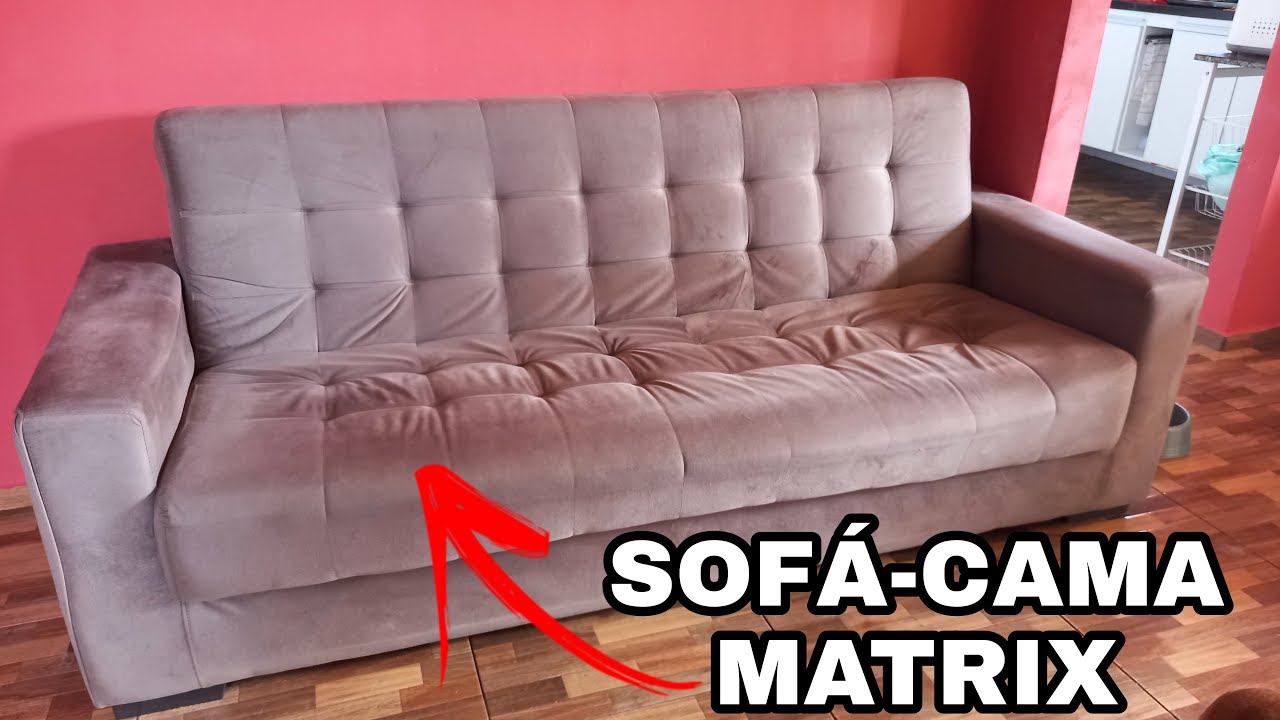 SOFÁ-CAMA RETRÁTÍL É BOM ? (MATRIX)