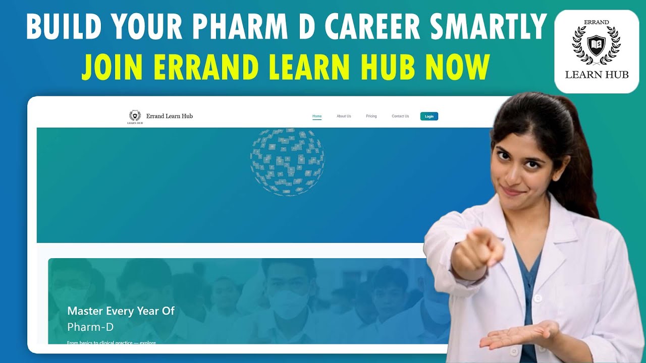 Transform Your Pharm D Journey with Errand Learn Hub 🚀 