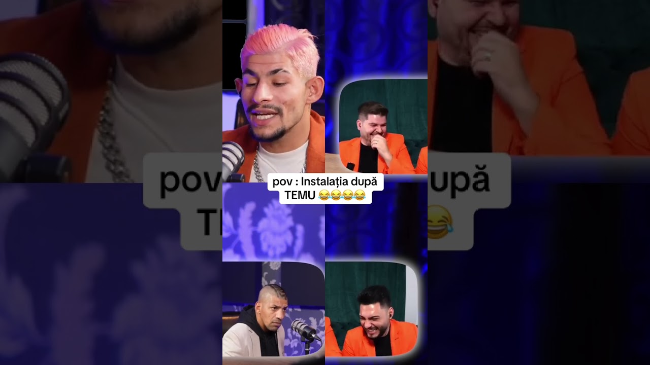 REVIEW INSTALATIA DE PE TEMU😂😂😂 #romania #podcast #funnyclips  #nitoiu #mogosul