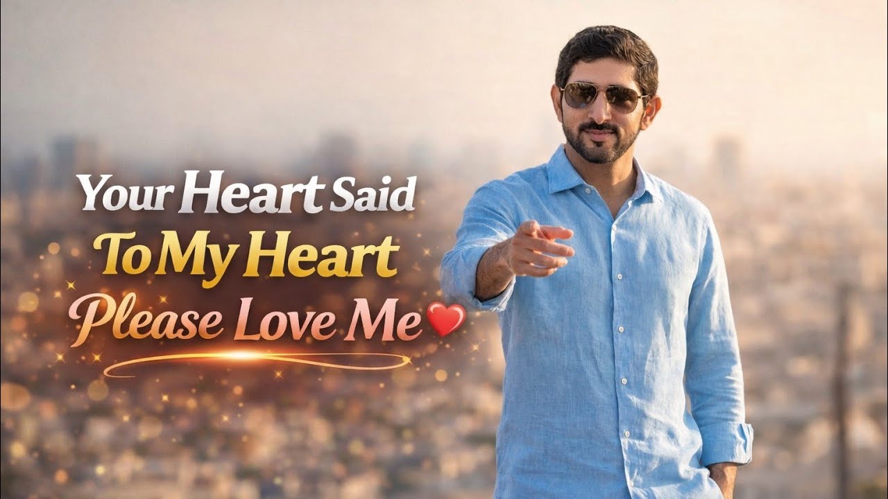 Твое сердце сказало моему сердцу: пожалуйста, люби | Стихи шейха Хамдана Фаззы | Посвящение от Fa...