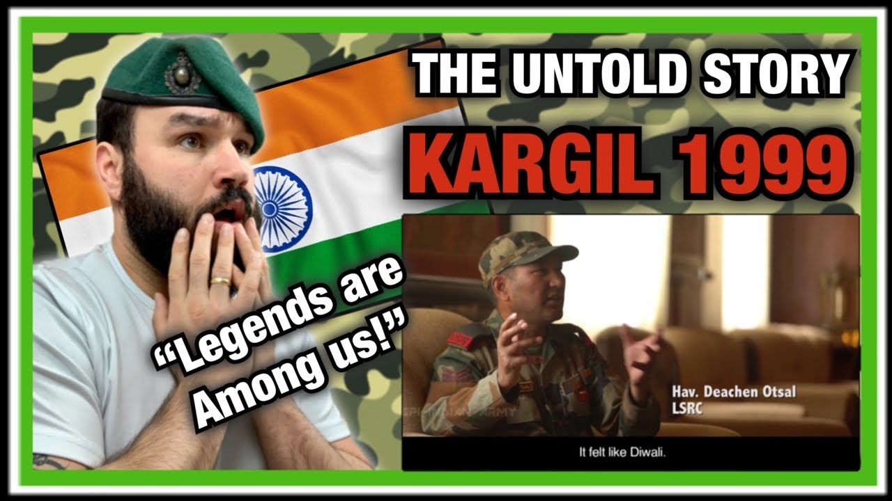 British Marine Reacts To The Untold Story - Kargil 1999