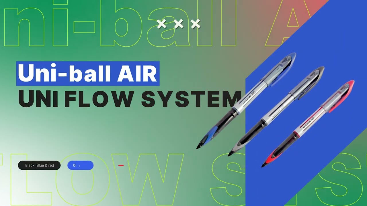 Uniball Air in Action | Effortless, Smudge-Free Writing