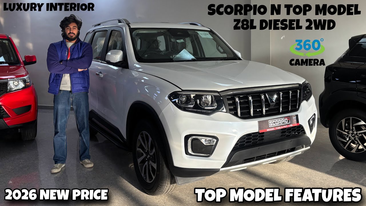 Новый Scorpio N Z8L Diesel 2X2 2026 года. Лучше, чем топовая модель? Обзор и характеристики | Луч...